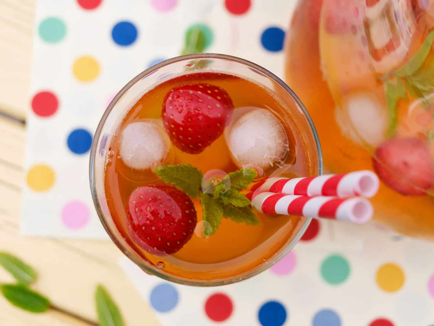 Iced Tea Made With Rooibos and Strawberries Recipe recommendations Iced Tea Made With Rooibos and Strawberries Recipe advise