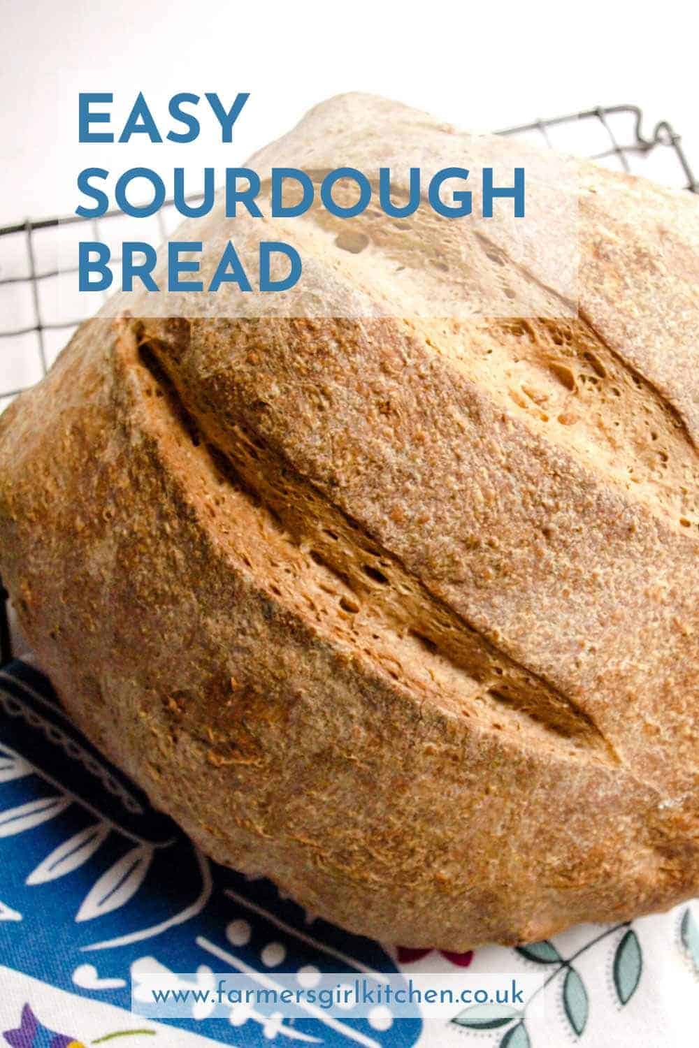 Easy Sourdough Bread (Bread Machine) Farmersgirl Kitchen