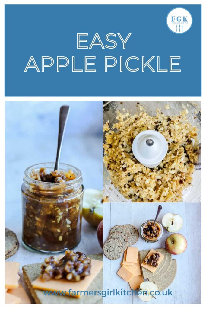 Easy apple pickle collage