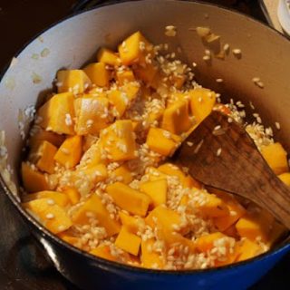 Baked Butternut Squash Risotto