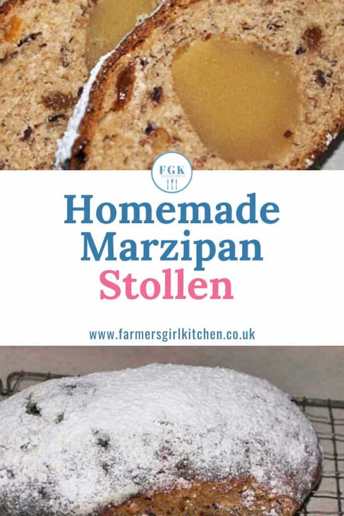 Recipe for Marzipan Stollen