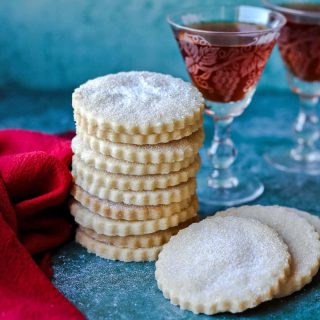 Scottish Shortbread Biscuits with sherry