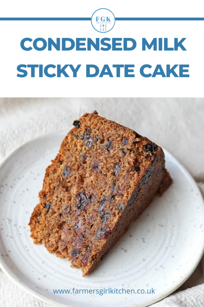 Condensed Milk Sticky Date Cake