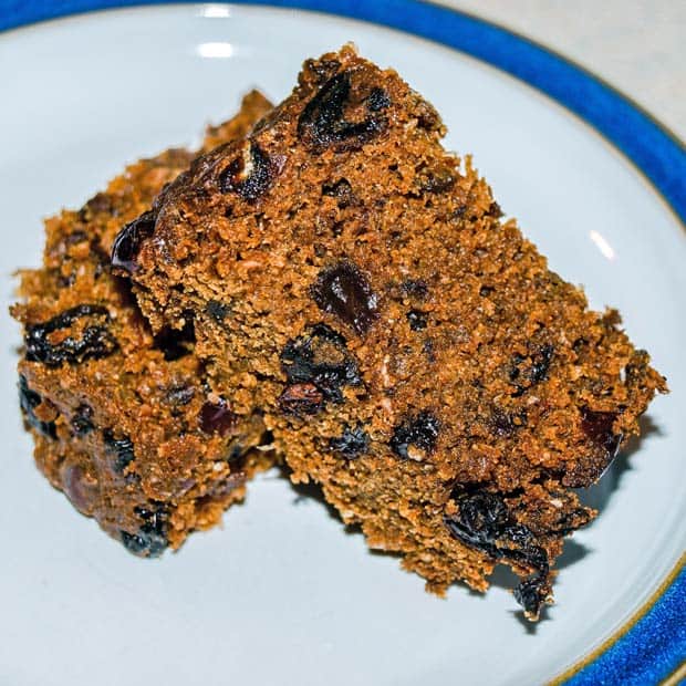 Slices of Condensed Milk Sticky Date Cake