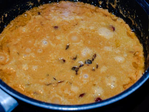 Making Condensed Milk Sticky Date Cake