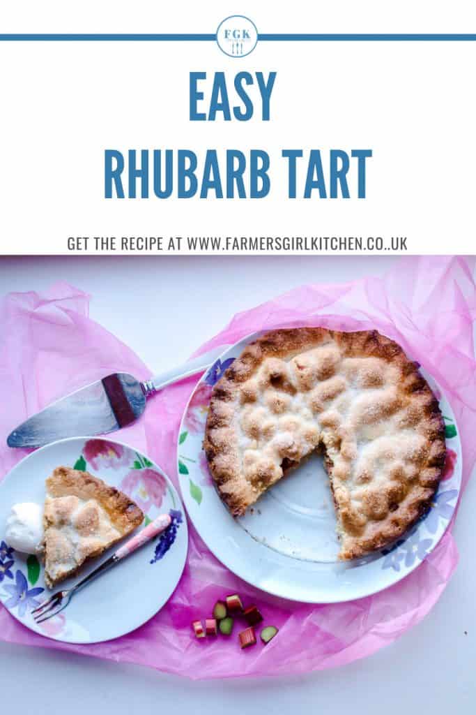 Easy Rhubarb Tart Recipe