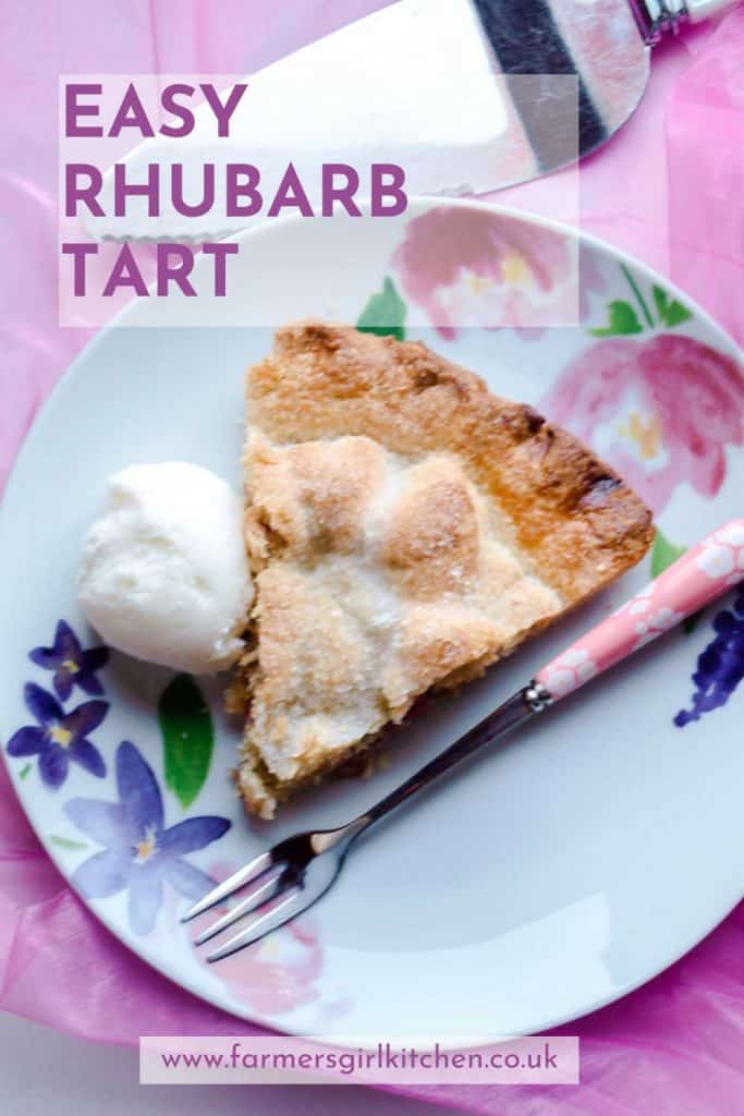 How to make Easy Rhubarb Tart