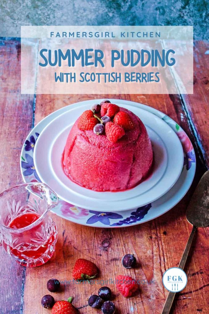 Summer Pudding with Scottish Berries