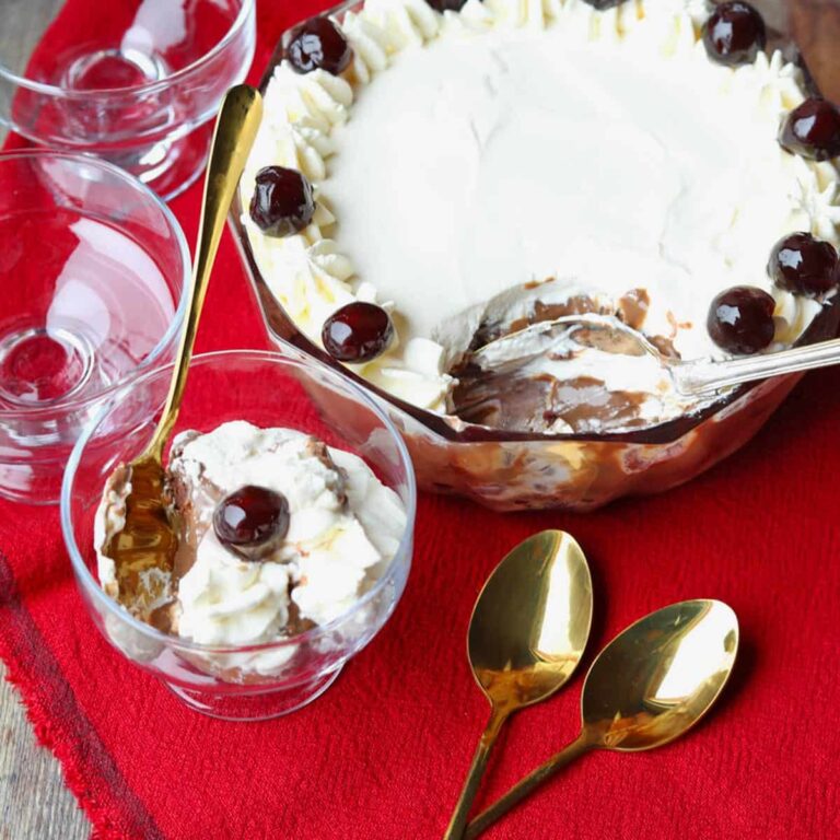 Chocolate Cherry Trifle