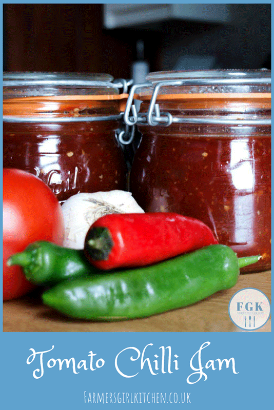 Tomato Chilli Jam Farmersgirl Kitchen