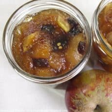 Homemade Apricot and Apple Chutney Recipe