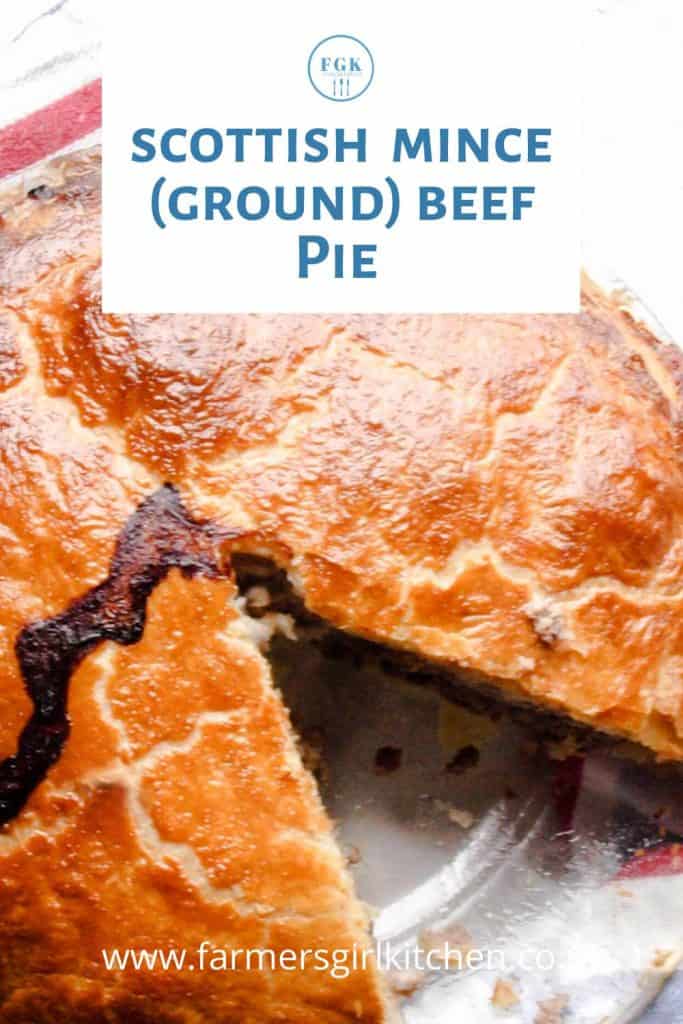 Mince Beef Pie Recipe from Scotland