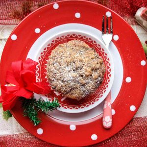 Apple and Mincemeat Streusel Muffin