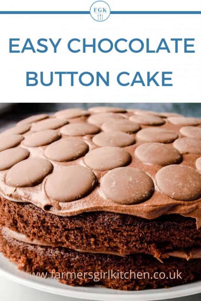 Easy Chocolate Button Cake