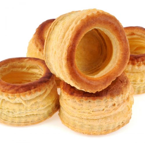 vol au vent puff pastry cases