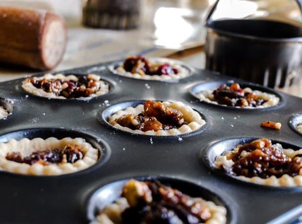 Mince pies with Instant Chocolate Mincemeat