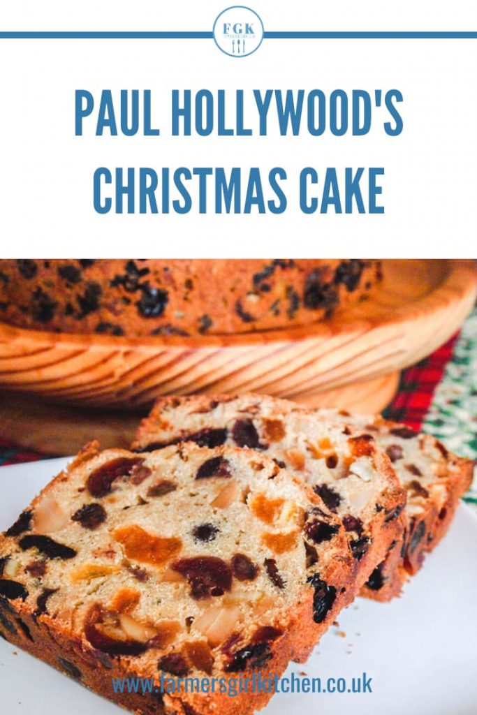 Paul Hollywood's Christmas Cake Farmersgirl Kitchen