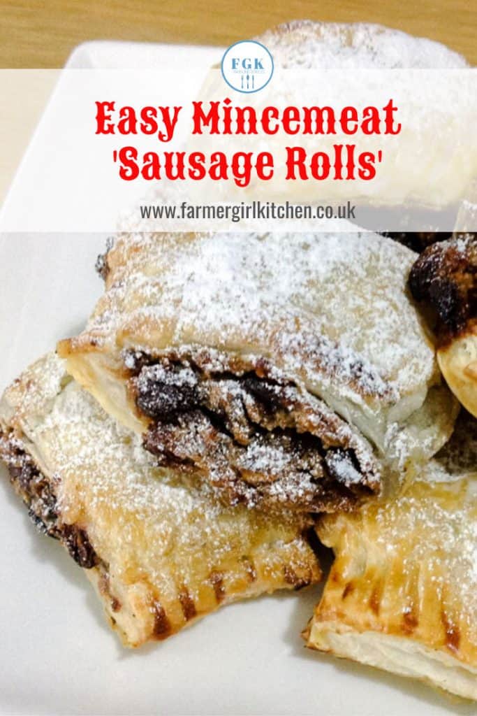 Easy Mincemeat Sausage Rolls Farmersgirl Kitchen