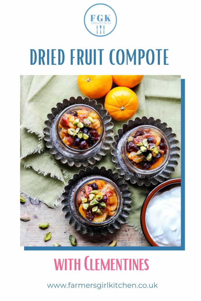 Dried Fruit Compote with Clementines