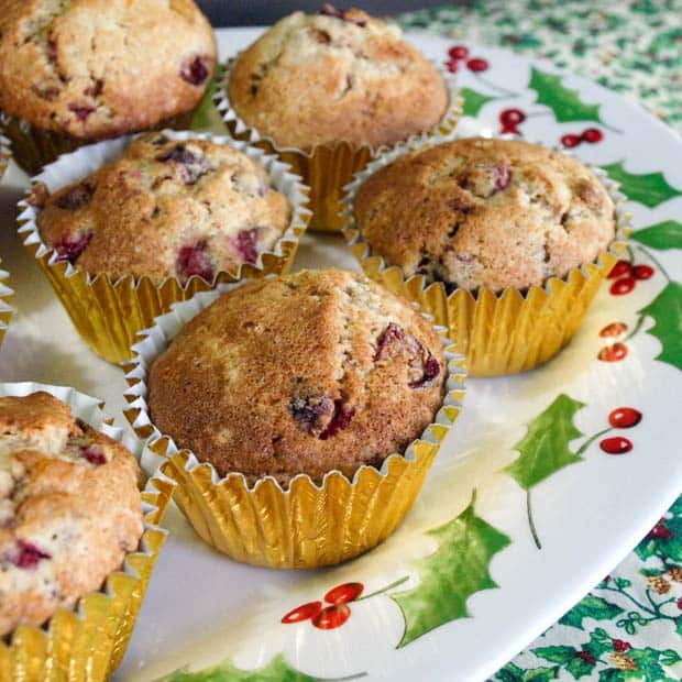 Recipe for Chocolate and Cranberry Muffins