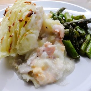 Fish Pie with Salmon and Scallops