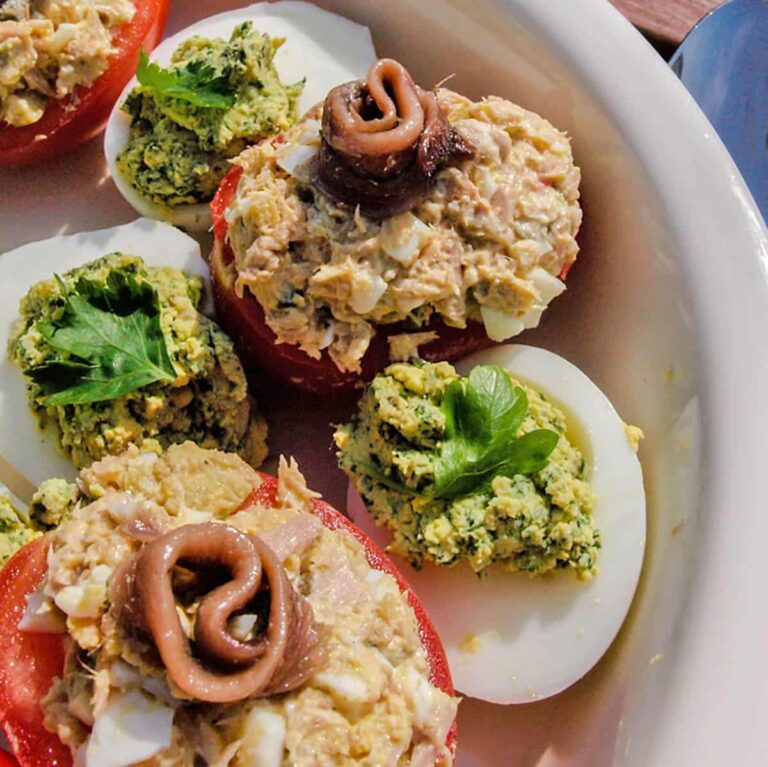 Stuffed Tomatoes with Tuna
