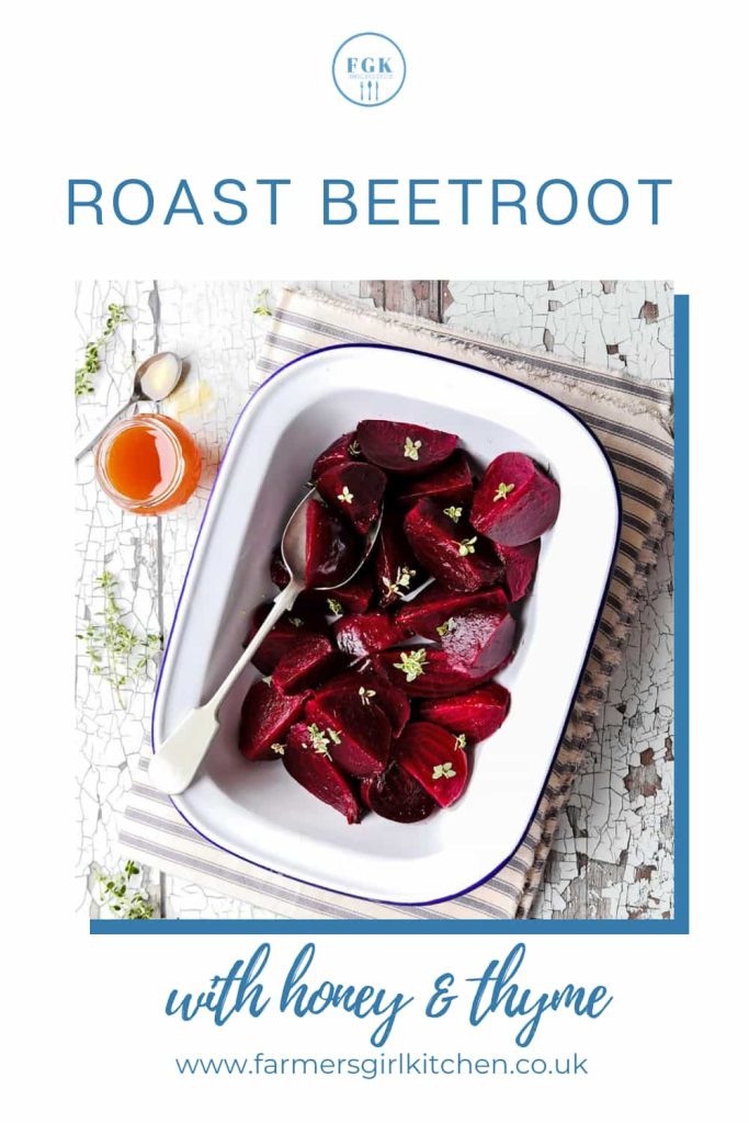Roast Beetroot with Honey and Thyme recipe