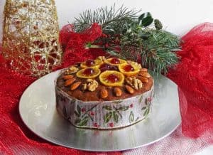 Light and Fruity Whisky Marmalade Christmas Cake