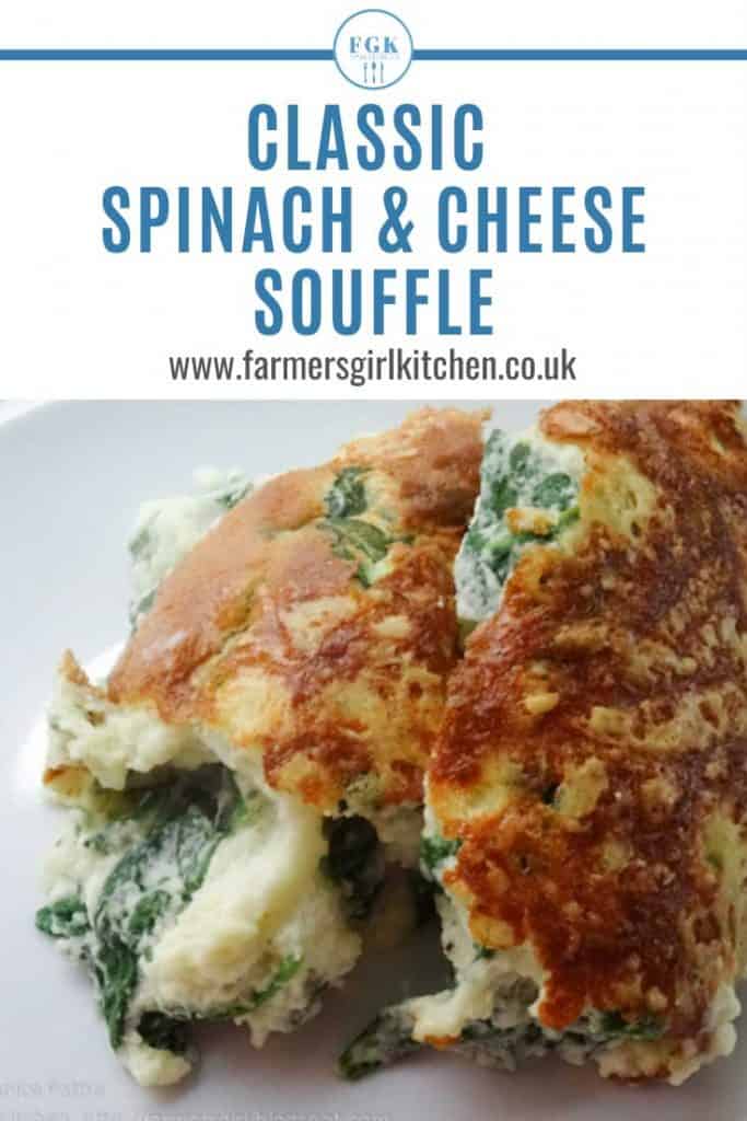 Spincah & Cheese Souffle