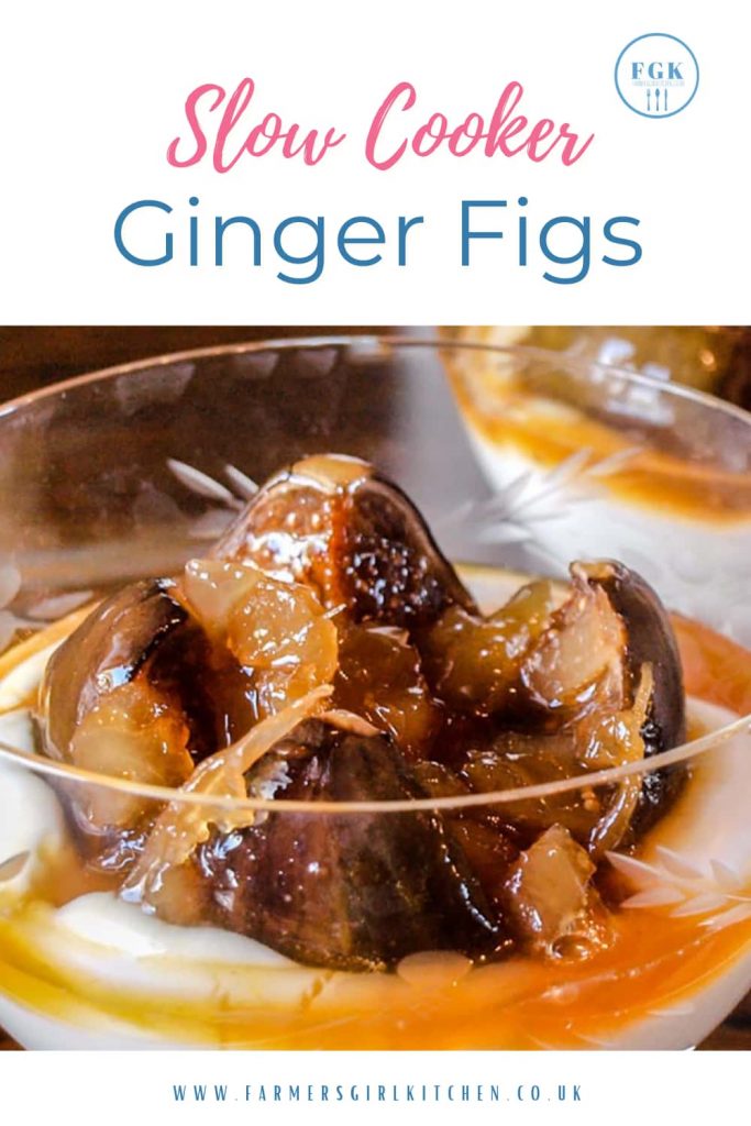 Slow Cooker Ginger Figs with yogrut