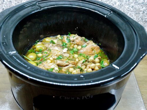 Crock-pot Chicken Tagine for Crocktober - Farmersgirl Kitchen