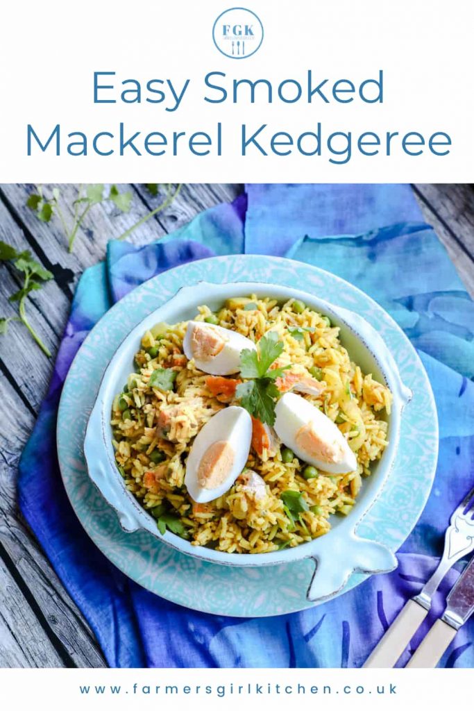 Easy Smoked Mackerel Kedgeree