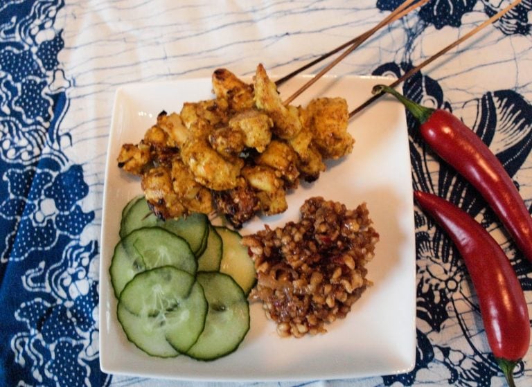 Satay sticks