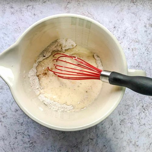 Cinnamon Spice PancakesMixing bowl and whisk