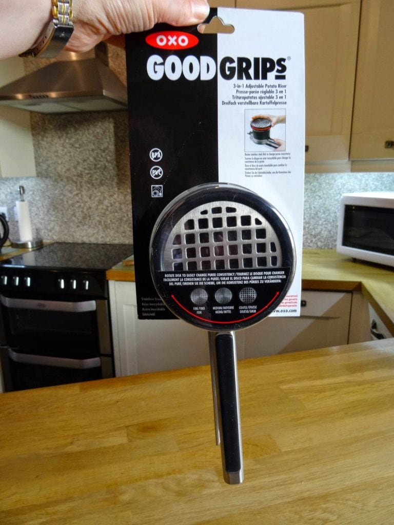 https://www.farmersgirlkitchen.co.uk/wp-content/uploads/2015/03/Oxo-Good-Grips-Potato-Ricer-768x1024.jpg