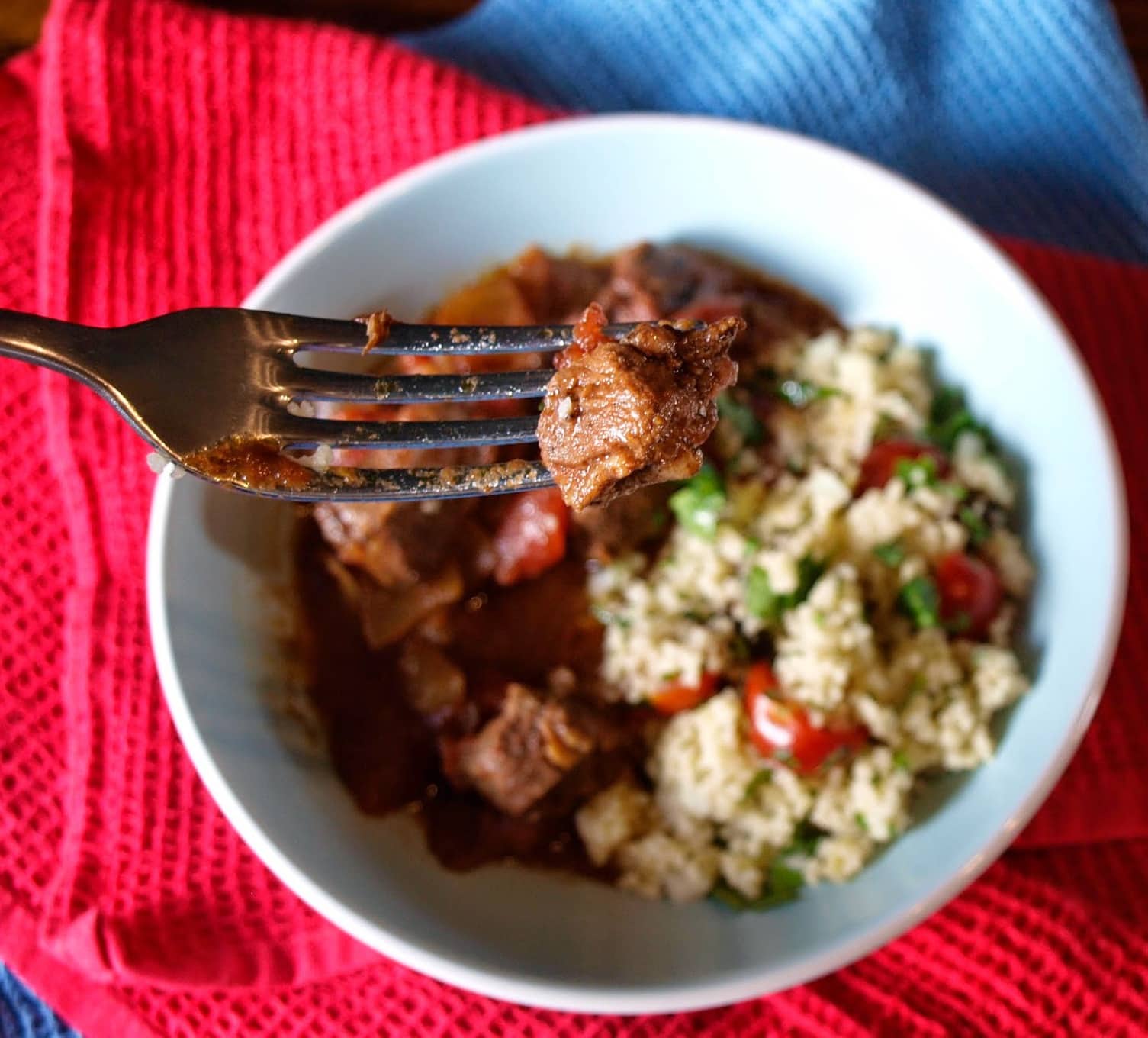 Slow Cooker Lamb Ras el Hanout and the Slow Cooked Challenge for May