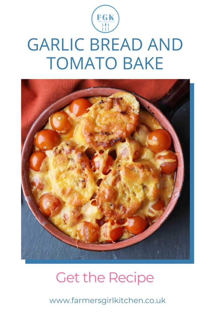 Garlic Bread andTomato Bake