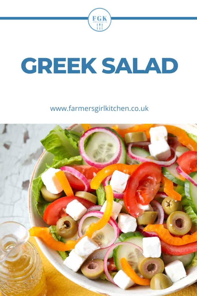 Greek Salad in bowl