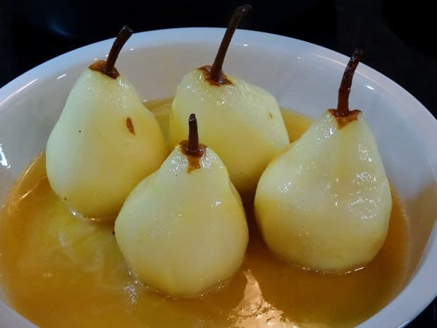 Poached Pears