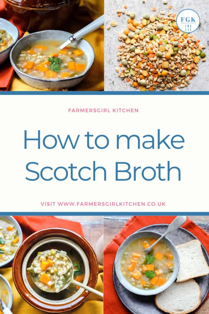 How to make Scotch Broth collage