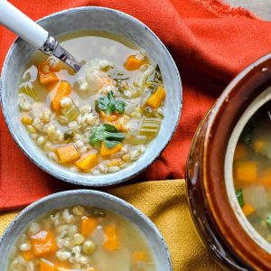 Scotch Broth in bowls