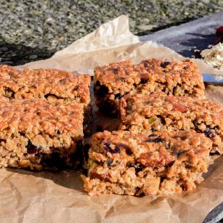 Flapjack Bars with Fruit & Nuts