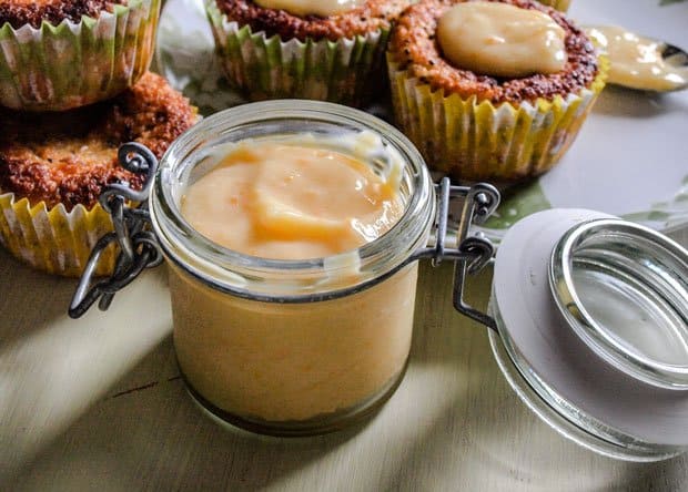 A pot of Seville Orange Curd