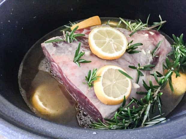 Lamb in slow cooker