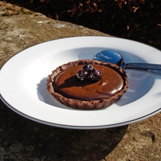 Rich and delicious Double Chocolate Tartlet