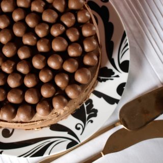 Chocolate Caramel Malteser Cake