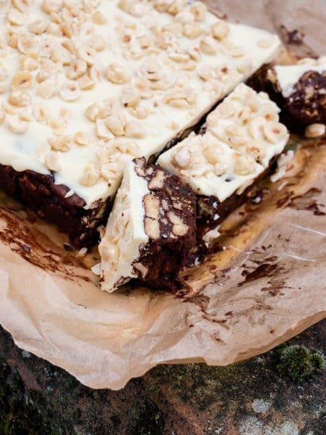 Chocolate Tiffin - no bake chocolate biscuit cake