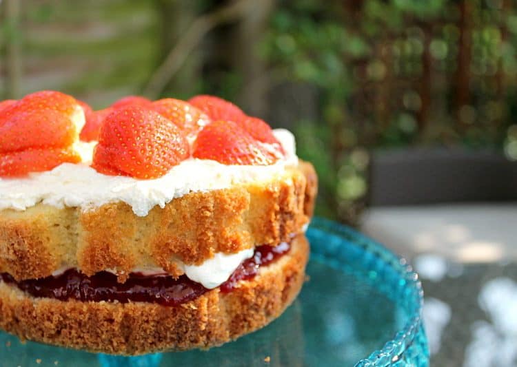 Slow Cooker Victoria Sponge