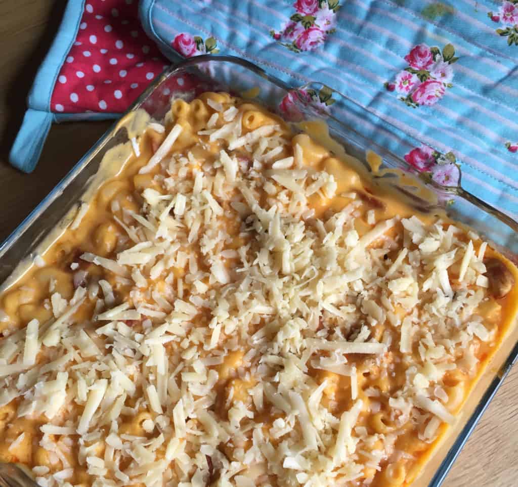 Chorizo Butternut Squash Macaroni Cheese