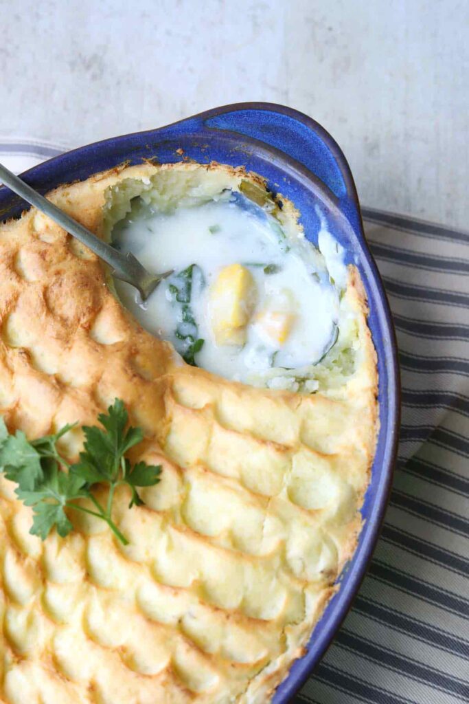 Low Calorie Fish Pie - Farmersgirl Kitchen